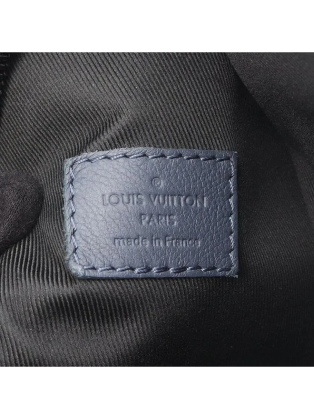 Louis Vuitton Waist Bag Body Duo Sling Blue Leather - Picture 4 of 10